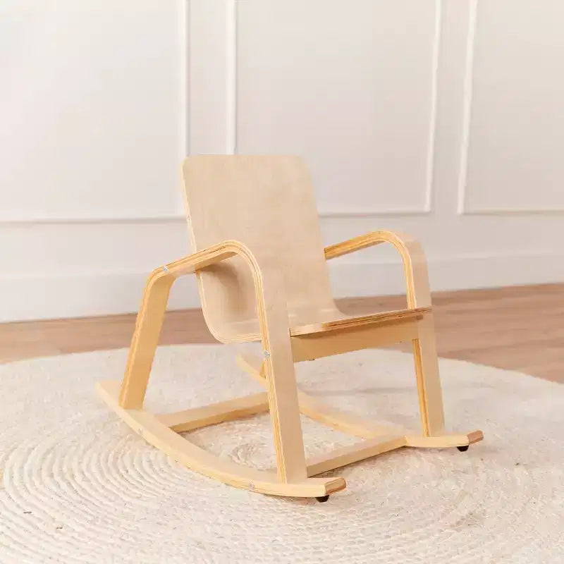 Chaise berçante en bois courbé ECR4Kids