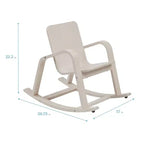 Chaise berçante en bois courbé ECR4Kids