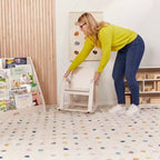 Chaise berçante en bois courbé ECR4Kids