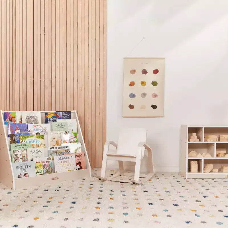 Chaise berçante en bois courbé ECR4Kids