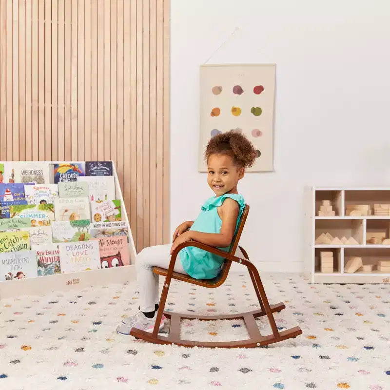 Chaise berçante en bois courbé ECR4Kids