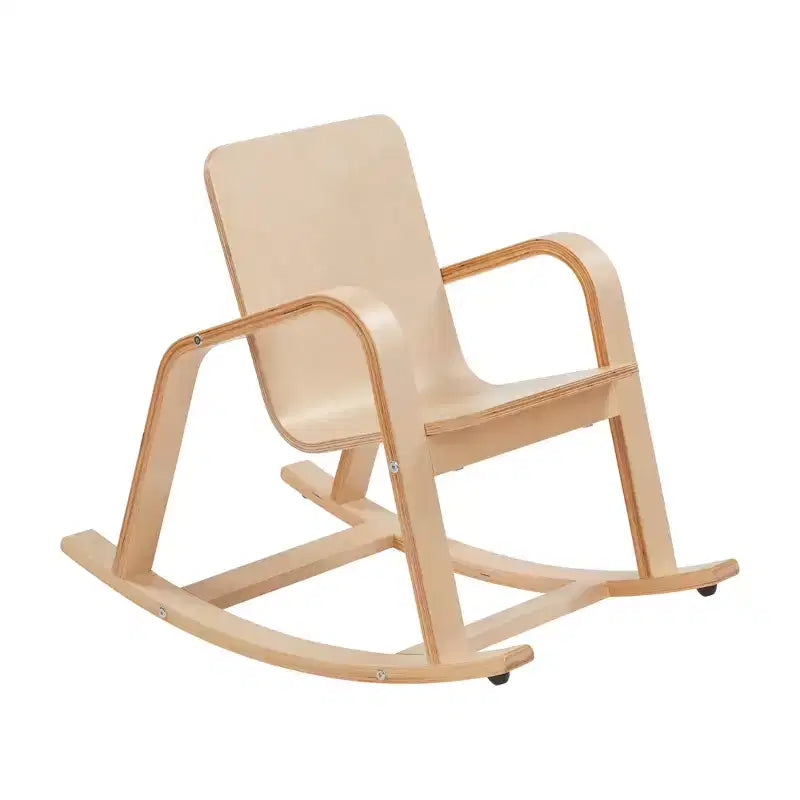 Chaise berçante en bois courbé ECR4Kids