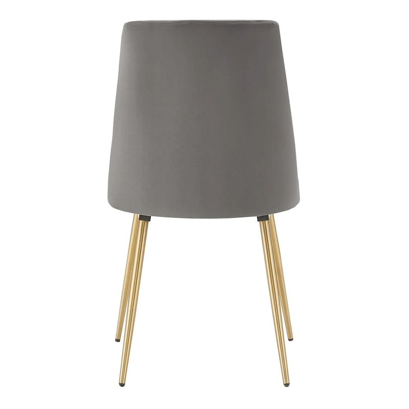 Table à manger ronde en faux marbre de 43 po de largeur