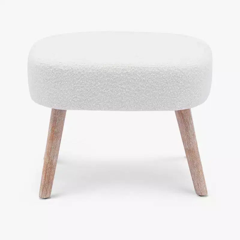 WestinTrends Pouf Repose-pied carré capitonné de 21 po de large