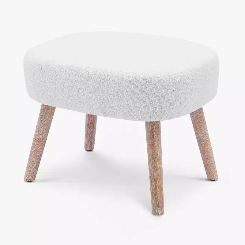 WestinTrends Pouf Repose-pied carré capitonné de 21 po de large