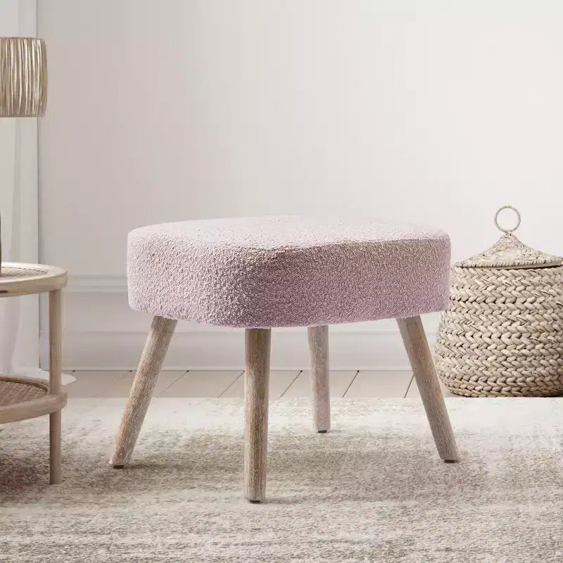 WestinTrends Pouf Repose-pied carré capitonné de 21 po de large