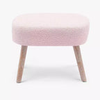 WestinTrends Pouf Repose-pied carré capitonné de 21 po de large