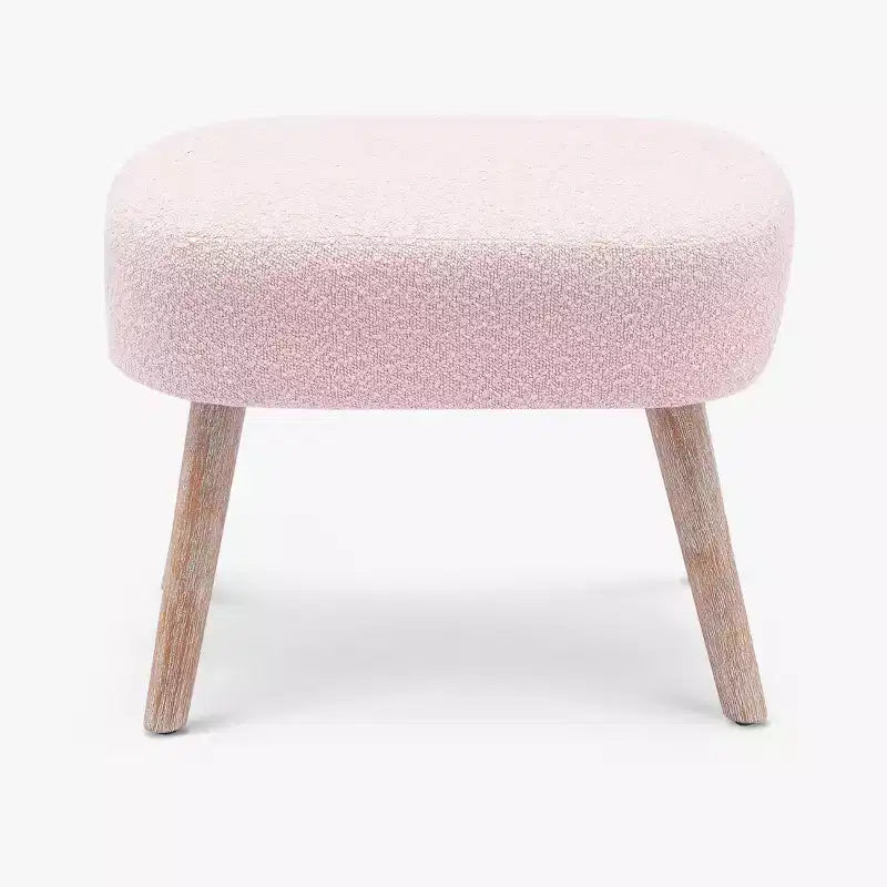 WestinTrends Pouf Repose-pied carré capitonné de 21 po de large
