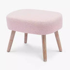WestinTrends Pouf Repose-pied carré capitonné de 21 po de large