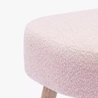 WestinTrends Pouf Repose-pied carré capitonné de 21 po de large
