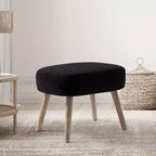 WestinTrends Pouf Repose-pied carré capitonné de 21 po de large