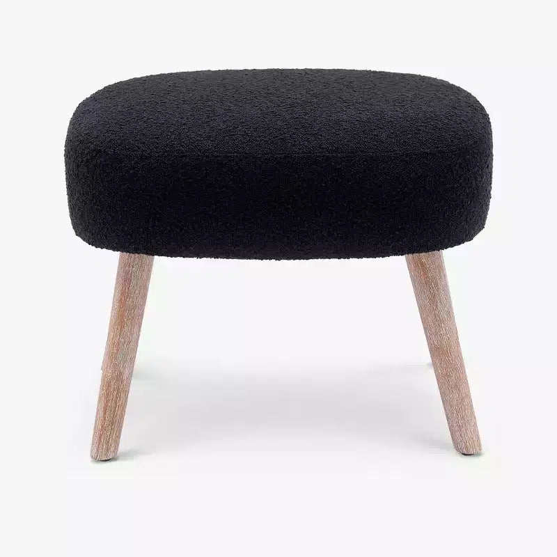 WestinTrends Pouf Repose-pied carré capitonné de 21 po de large