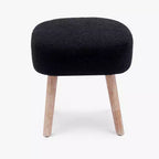WestinTrends Pouf Repose-pied carré capitonné de 21 po de large
