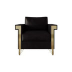 Chaise en velours ChaletPosh