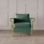 Chaise en velours ChaletPosh
