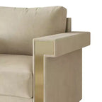 Chaise en velours ChaletPosh