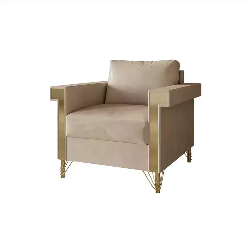 Chaise en velours ChaletPosh