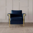 Chaise en velours ChaletPosh