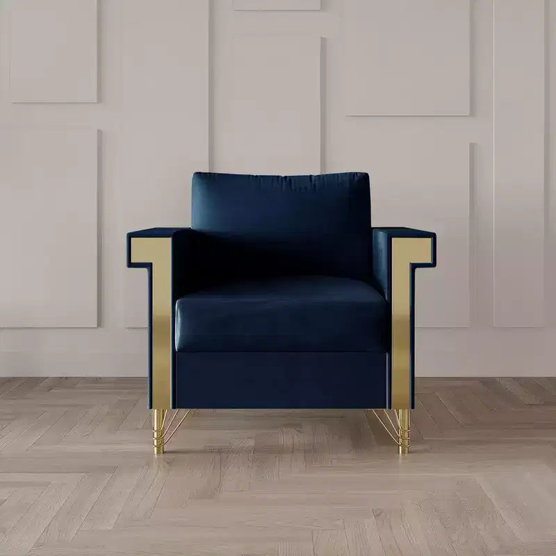 Chaise en velours ChaletPosh