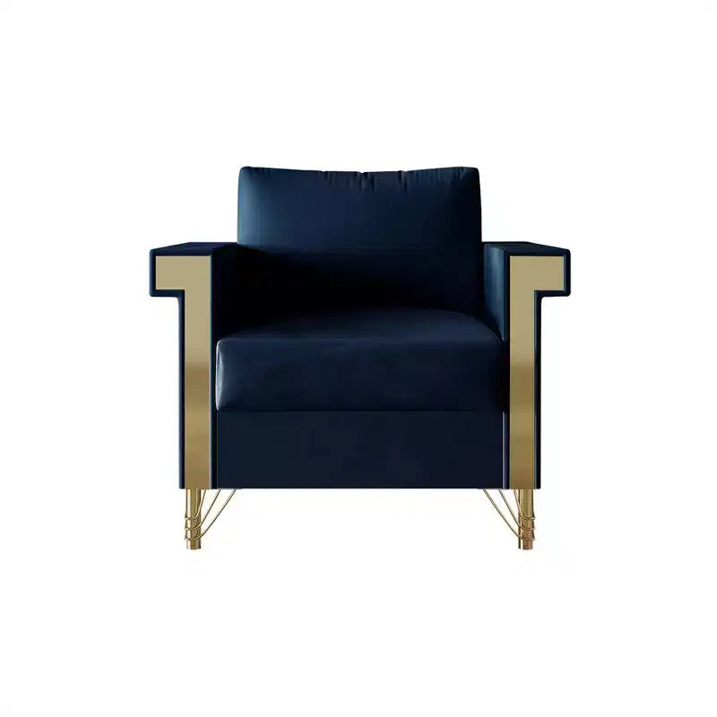 Chaise en velours ChaletPosh