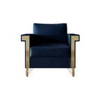 Chaise en velours ChaletPosh