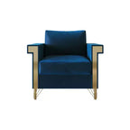 Chaise en velours ChaletPosh