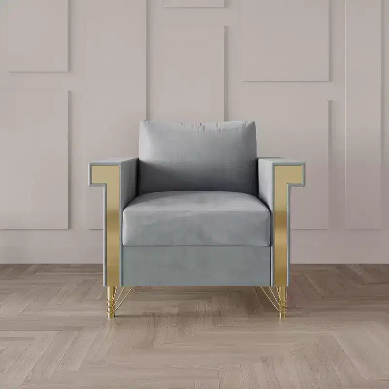 Chaise en velours ChaletPosh