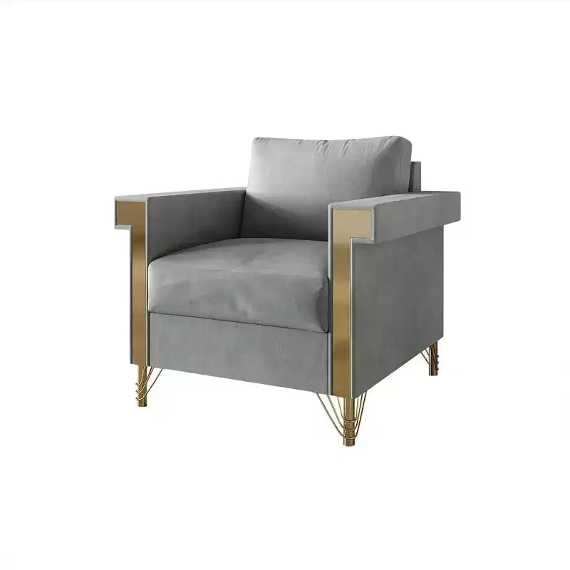 Chaise en velours ChaletPosh