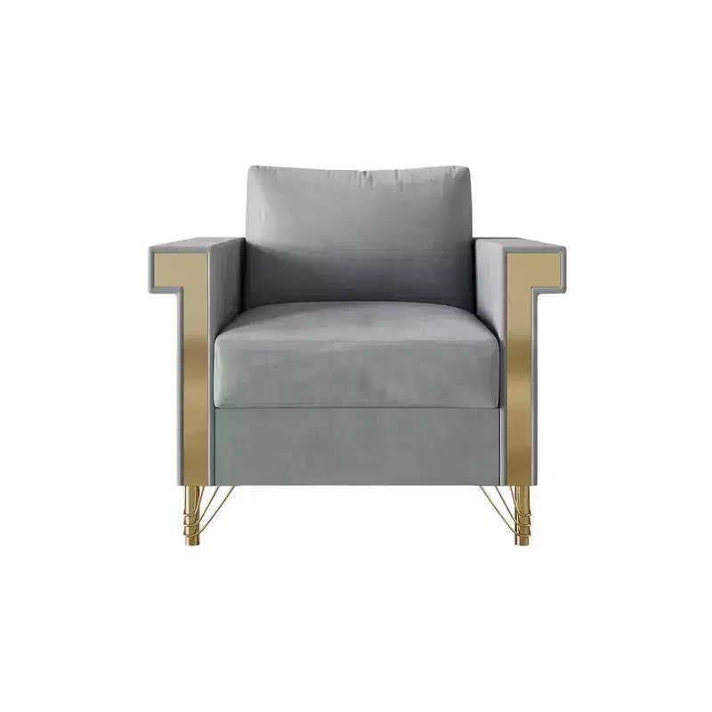 Chaise en velours ChaletPosh