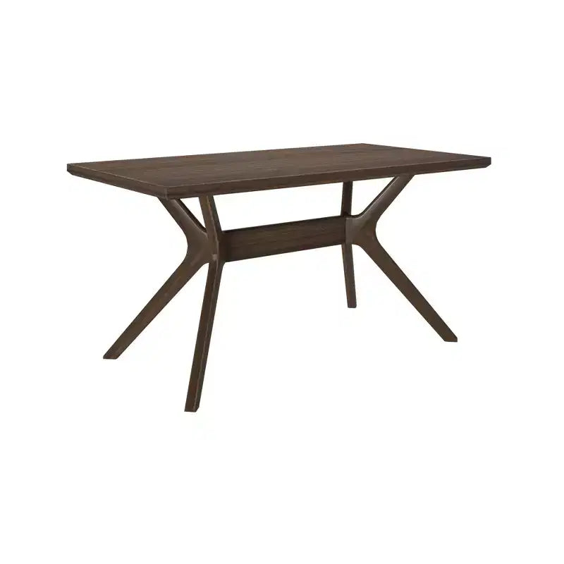 Table à manger rectangulaire Verso Plank+Beam, 60 po, en bois massif pour cuisine et salle à manger