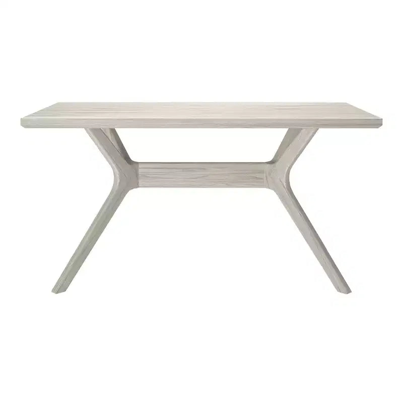 Table à manger rectangulaire Verso Plank+Beam, 60 po, en bois massif pour cuisine et salle à manger