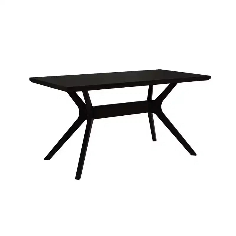Table à manger rectangulaire Verso Plank+Beam, 60 po, en bois massif pour cuisine et salle à manger