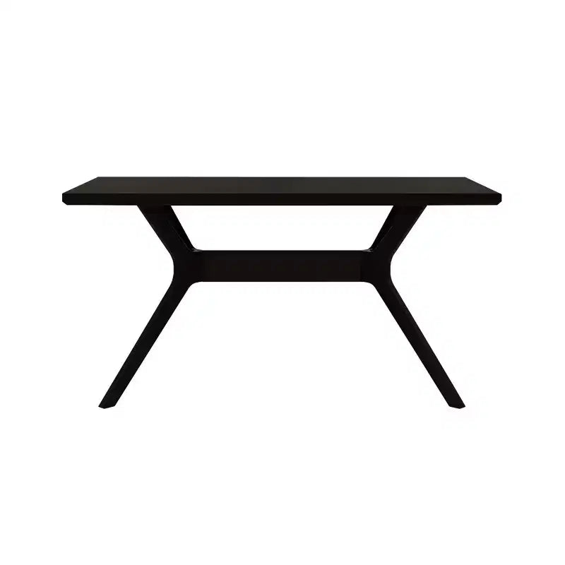 Table à manger rectangulaire Verso Plank+Beam, 60 po, en bois massif pour cuisine et salle à manger