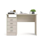 Tvilum, Bureau Warner 4 tiroirs, motif bois clair