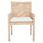 Fauteuil d'appoint côtier avec coussin - 22,8 L x 22,4 P x 34,6 H