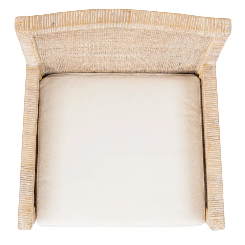 Fauteuil d'appoint côtier avec coussin - 22,8 L x 22,4 P x 34,6 H