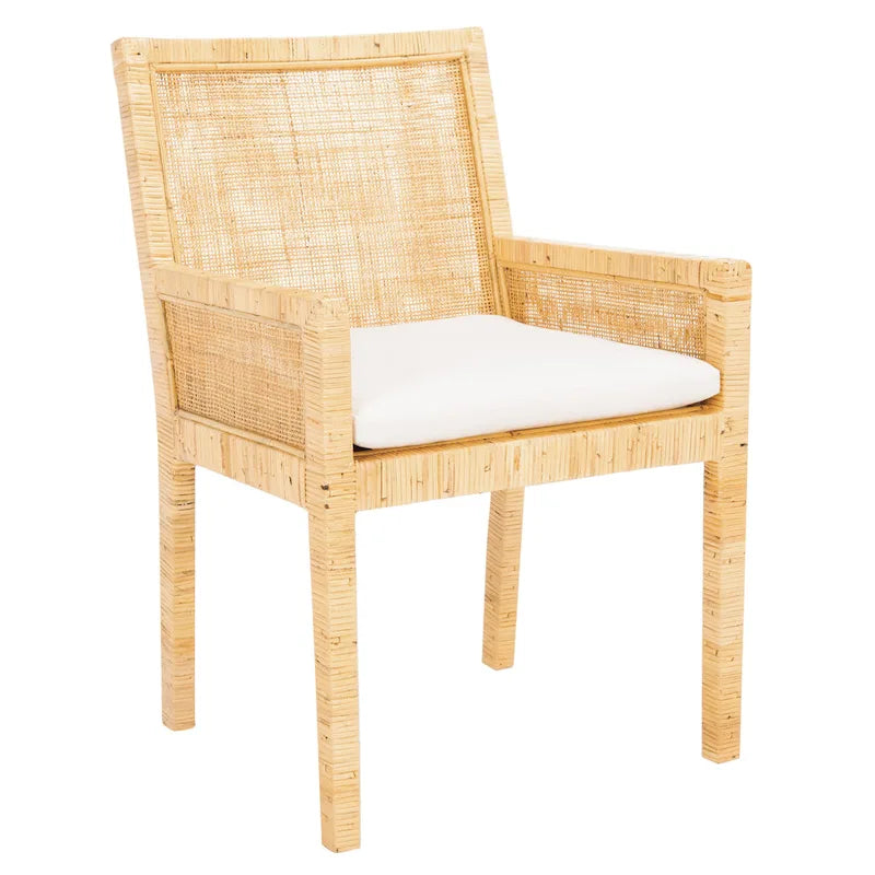 Fauteuil d'appoint côtier avec coussin - 22,8 L x 22,4 P x 34,6 H