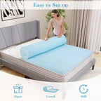 Surmatelas en mousse à mémoire de forme Costway 3 avec housse amovible et lavable (simple/double/grand/très grand)