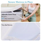 Surmatelas en mousse à mémoire de forme Costway 3 avec housse amovible et lavable (simple/double/grand/très grand)
