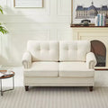 Hyleory 55.84 Causeuse capitonnée en chenille pour salon et chambre à coucher