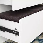 Commode Famapy moderne à 12 tiroirs, élégante.