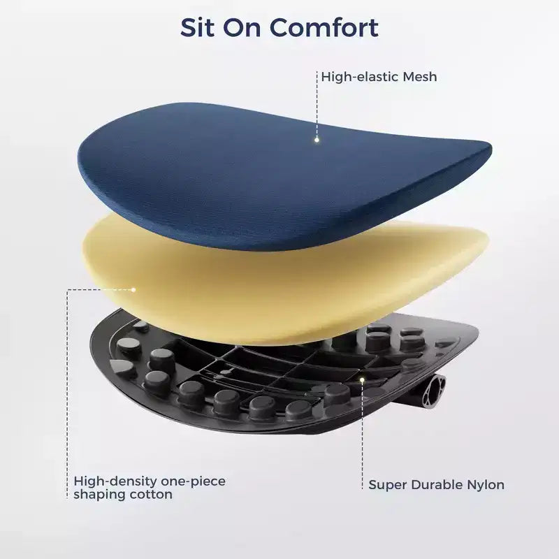 EUREKA ERGONOMIC,Skylar, Chaise de bureau moderne en maille