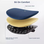 EUREKA ERGONOMIC,Skylar, Chaise de bureau moderne en maille
