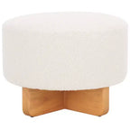 Pouf rond Riah Boucle - OTT4504 - Safavieh