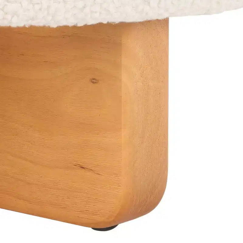 Pouf rond Riah Boucle - OTT4504 - Safavieh