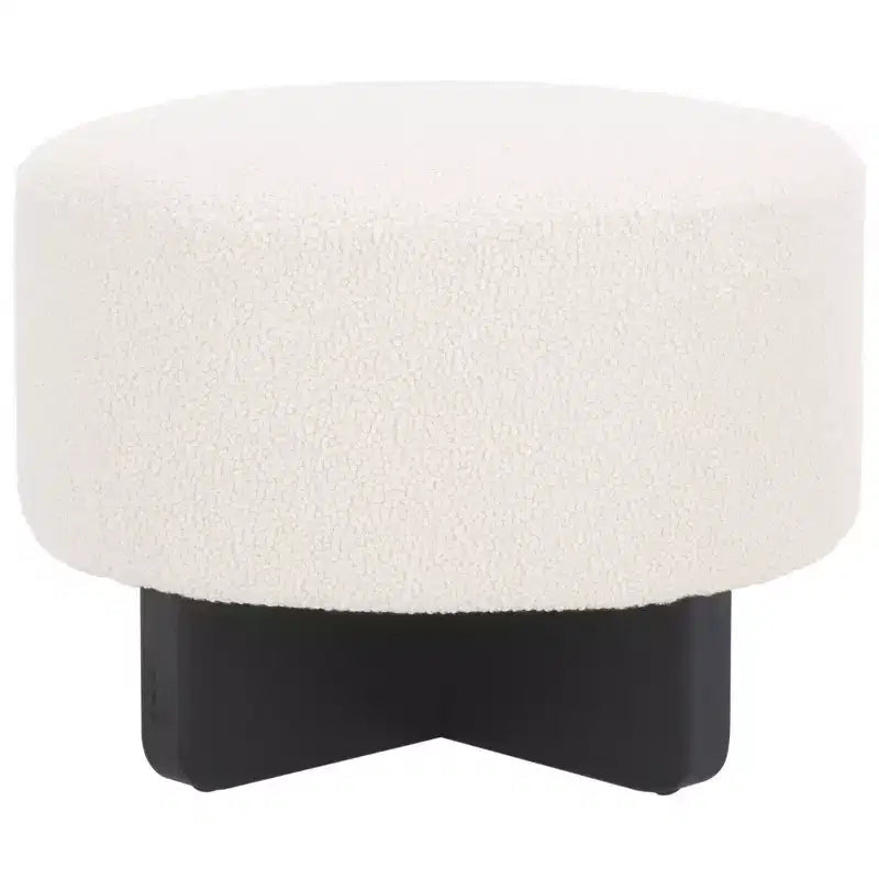 Pouf rond Riah Boucle - OTT4504 - Safavieh