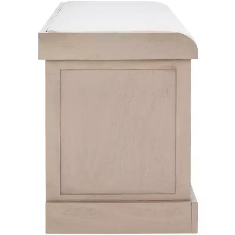 Banc de rangement Briar à 3 tiroirs avec coussin - BCH5700 - Safavieh