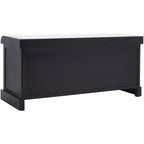Banc de rangement Briar à 3 tiroirs avec coussin - BCH5700 - Safavieh