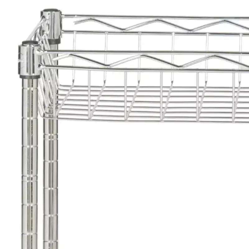 Mini étagère à 4 niveaux Gaston - Chrome - Safavieh