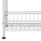 Mini étagère à 4 niveaux Gaston - Chrome - Safavieh